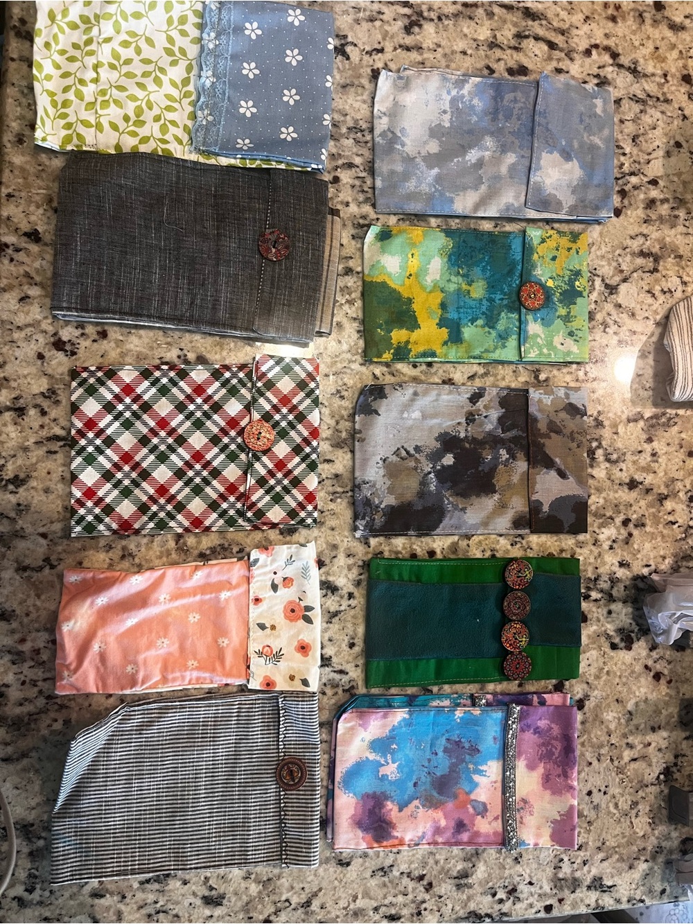 Kids Fabric Foldable Wallet - Multi Color